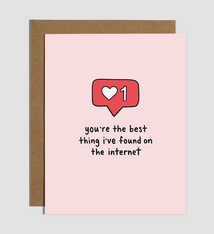 Brittany Paige Best Thing I've Found On the Internet Love Card