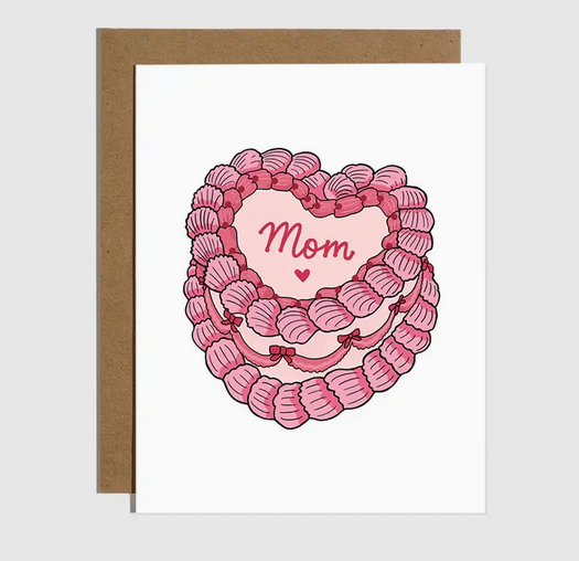 Brittany Paige Mom Vintage Cake Card