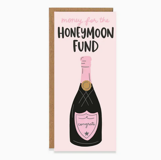 Brittany Paige Money For the Honeymoon Money Holder Card