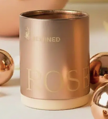 Rewined Rose Metallic 5.5 oz Candle