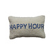 Creative Co-op Happy Hour Lumbar Pillow
