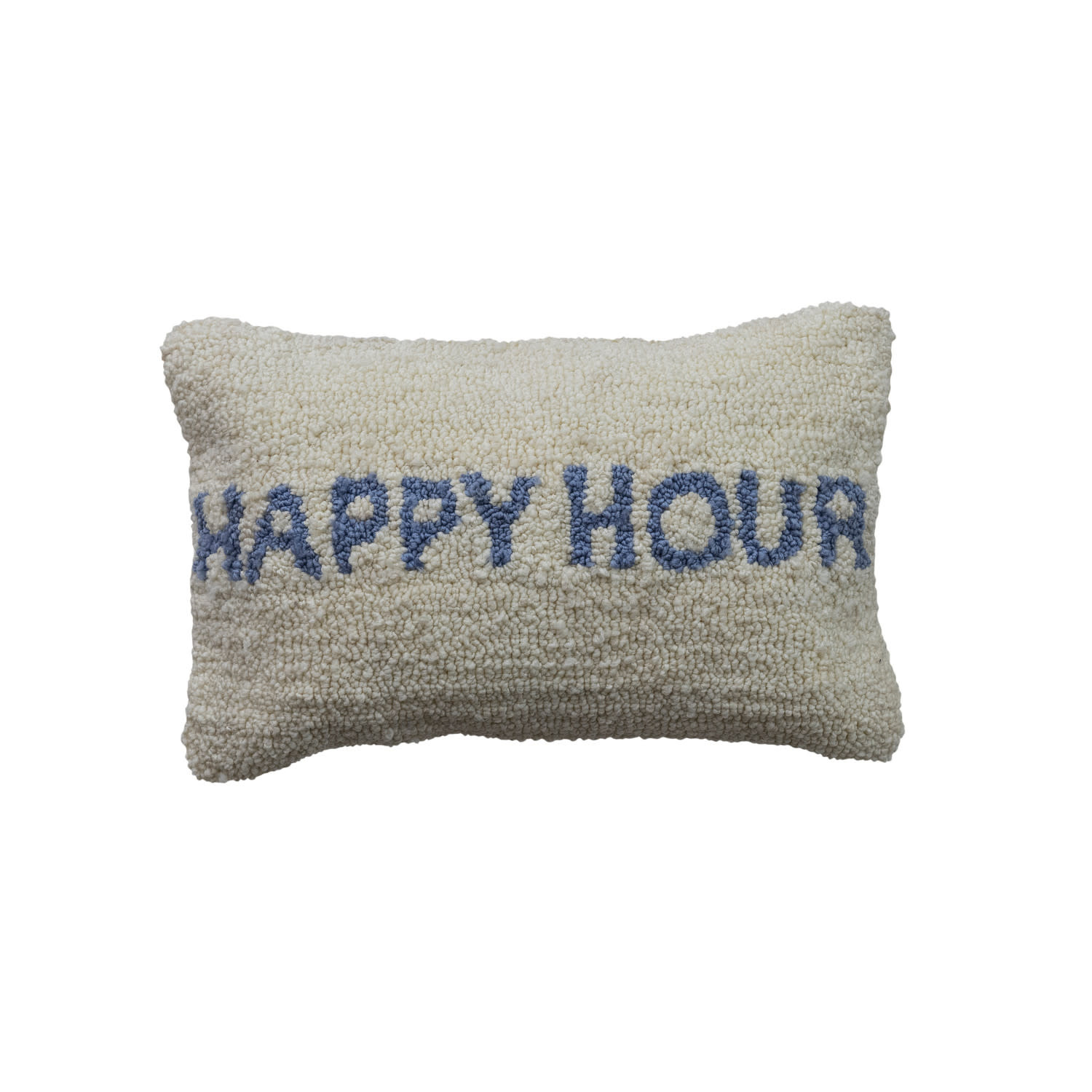 Creative Co-op Happy Hour Lumbar Pillow