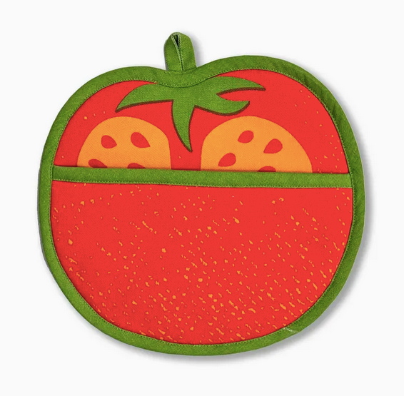 The Neighborgoods Tomato Pot Holder w/ Pocket