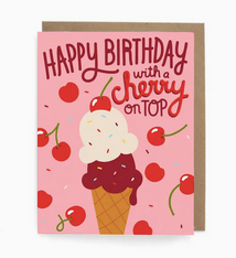The Neighborgoods Cherry Birthday Card