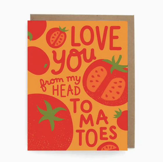 The Neighborgoods Love You Tomato Card