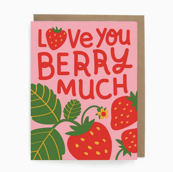 The Neighborgoods Love You Berry Much Card