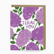 The Neighborgoods Lilac Love Card