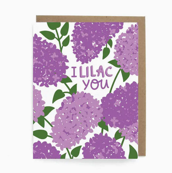 The Neighborgoods Lilac Love Card