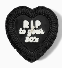FUN CLUB Rip Your 30's Heart Candle
