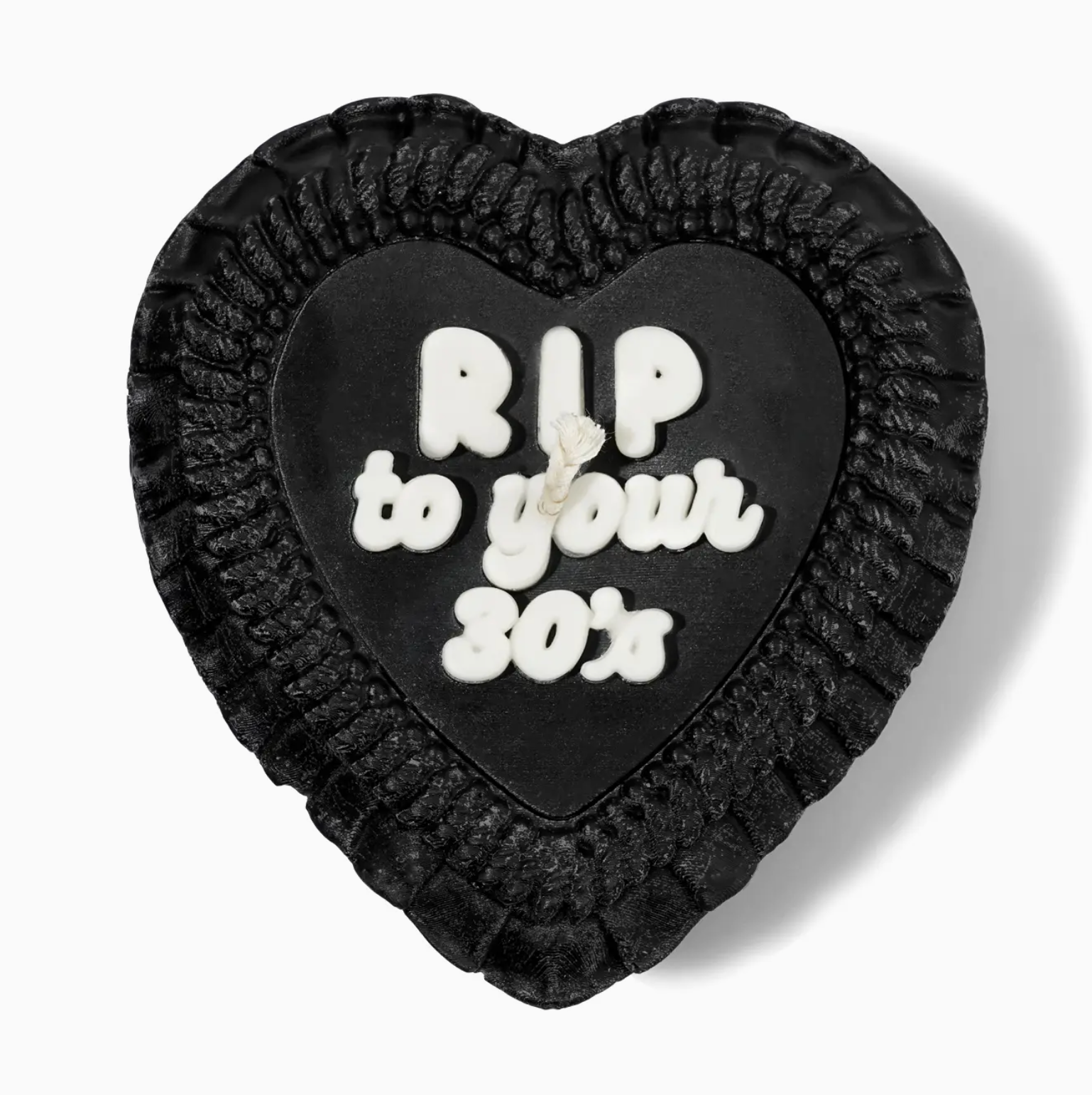 FUN CLUB Rip Your 30's Heart Candle