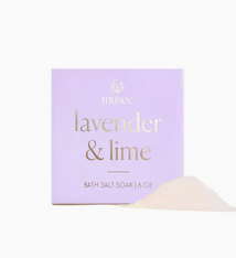 Musee Lavender & Lime Mini Bath Salt Soak