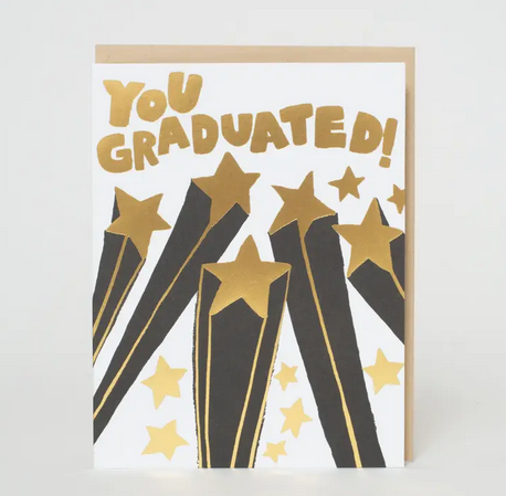 Egg Press Graduation Congrats Card