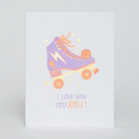 Egg Press Love How You Roll Card