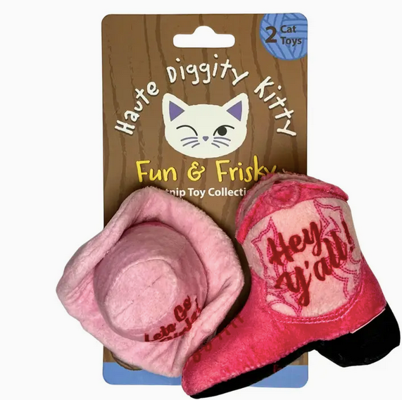 Haute Diggity Dog Kitty Cowgirl Catnip Toys
