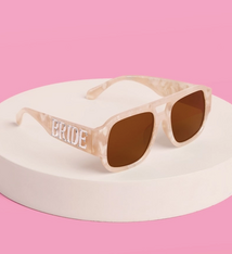 xo, Fetti Bride Pearlized Aviator Sunglasses