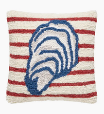 Peking Handicraft Stripe Oyster Hook Pillow