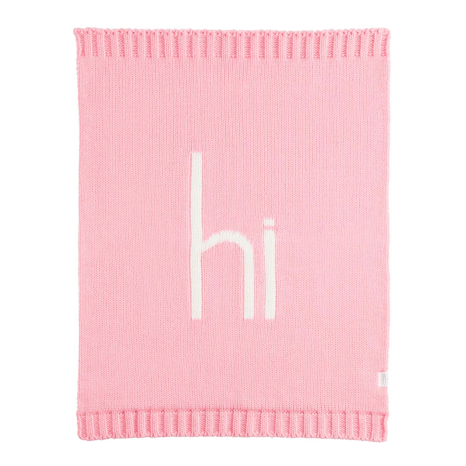 Mud Pie Hi Knit Blanket