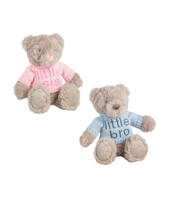 Mud Pie Little Sibling Plush Pal