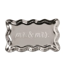 Mud Pie Mr. & Mrs. Tray