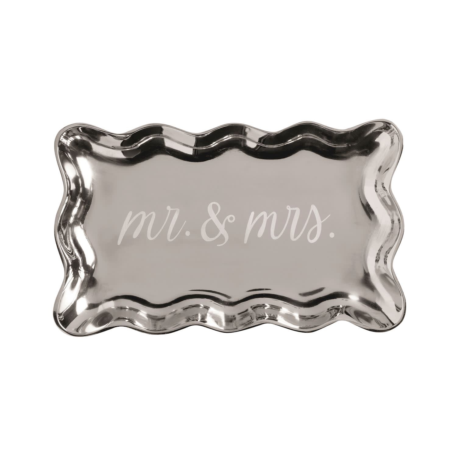 Mud Pie Mr. & Mrs. Tray