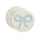 Mud Pie Bow Coasters