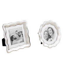 Mud Pie Mini Wavy Metal Frames