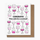 Pretty Alright Goods Congrats Cocktail Card