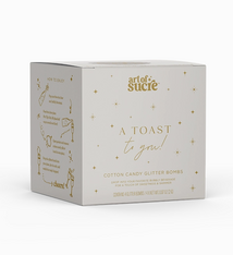 Art of Sucre A Toast To You Cotton Candy Drink Glitter Bombs