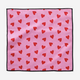 Geometry I Heart You Paw Towel