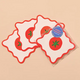 And Here We Are Tomato Vellum Coasters