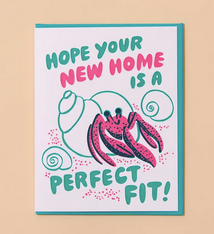 And Here We Are Perfect Fit New Home Card