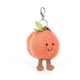 Jellycat Amuseables Peach Bag Charm