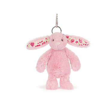 Jellycat Blushkin Blossom Bunny Bag Charm