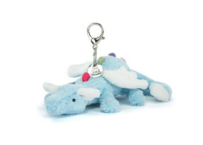 Jellycat Sky Dragon Bag Charm