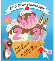 Abrams Yum, 2, 3! Board Book