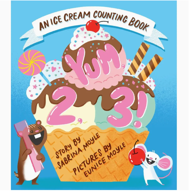 Abrams Yum, 2, 3! Board Book