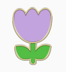 Furei Purple Tulip Moodies Charm