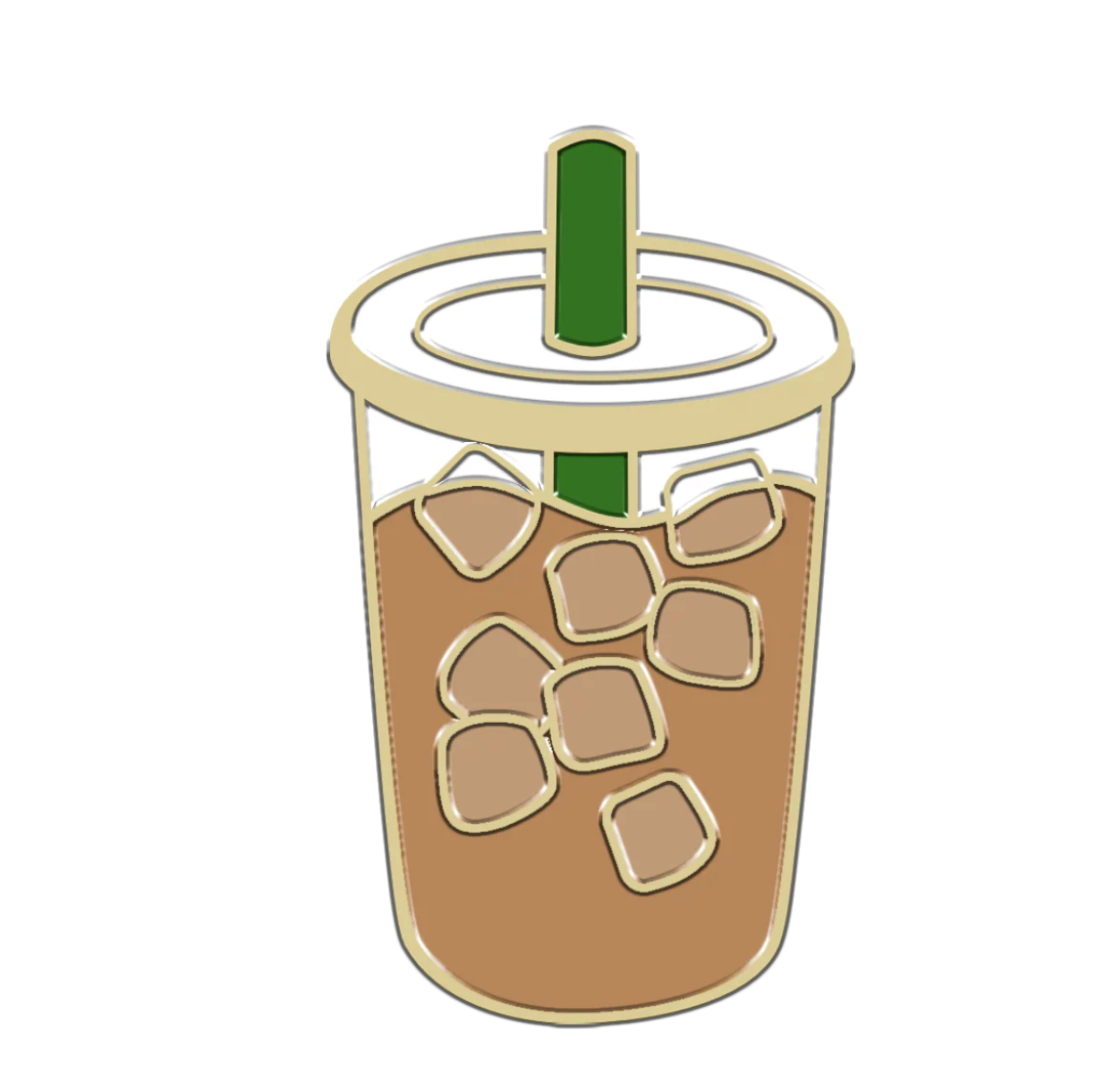 Furei Iced Coffee Moodies Charm