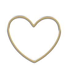 Furei White Heart Moodies Charm