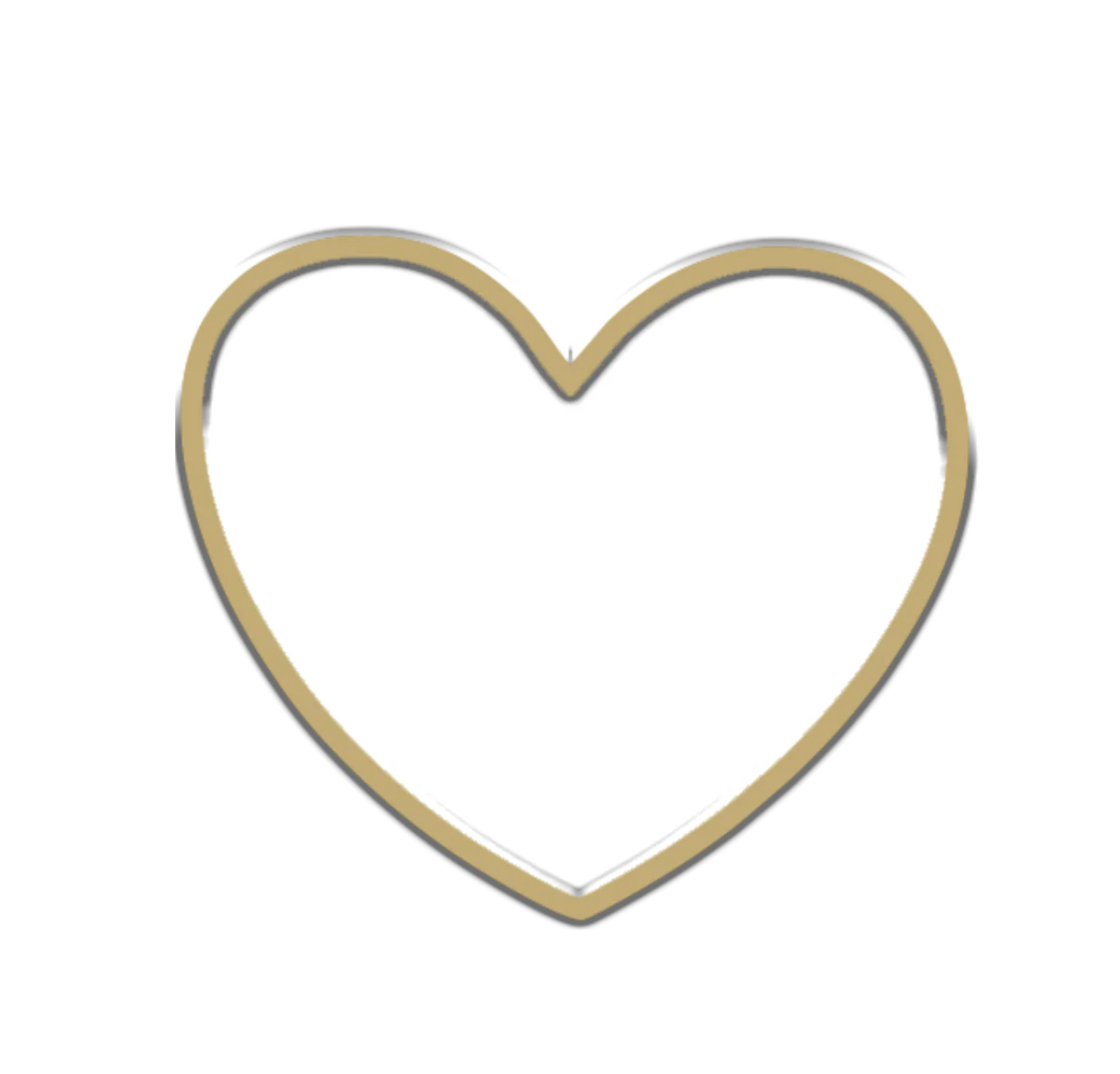 Furei White Heart Moodies Charm