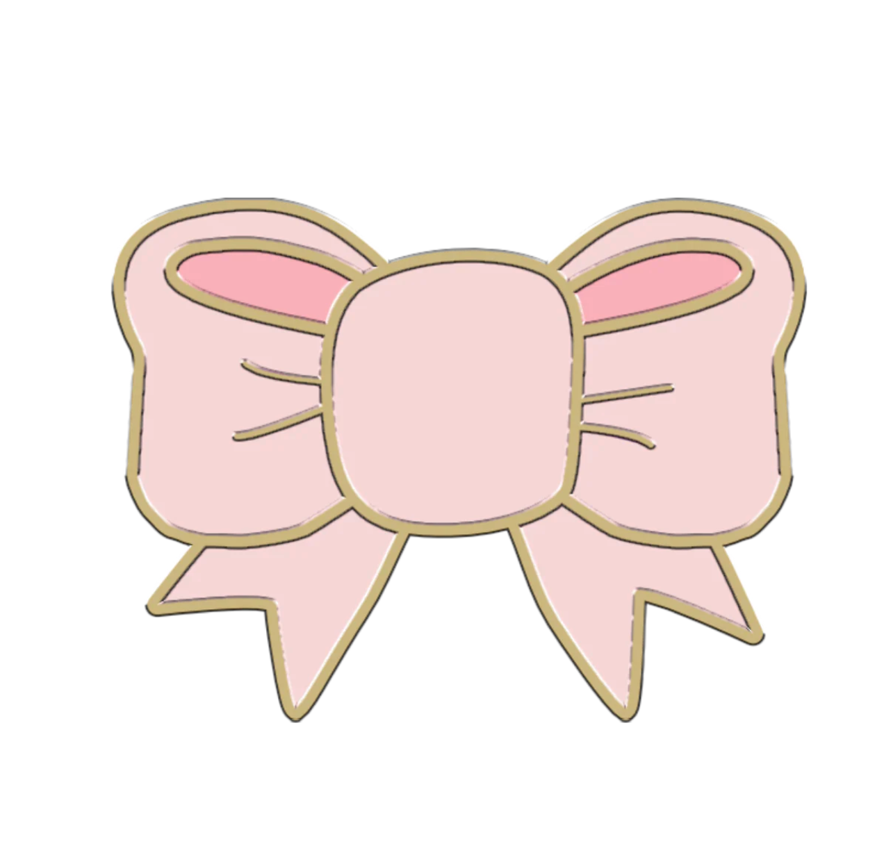Furei Pink Bow Moodies Charm