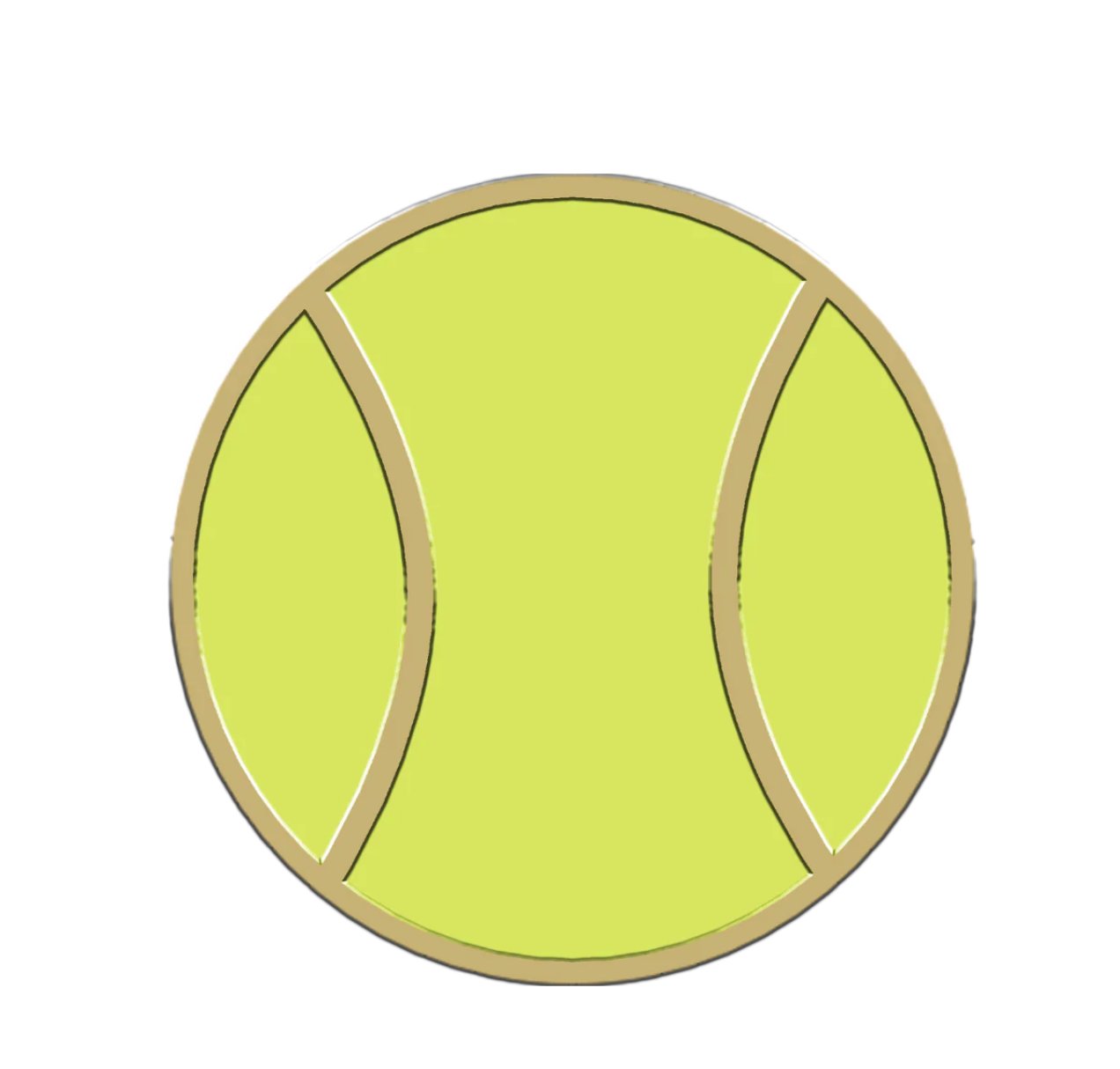 Furei Tennis Moodies Charm