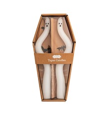 Mud Pie Ghost Taper Candle Set