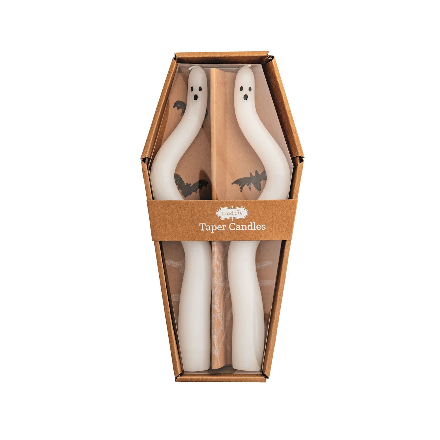 Mud Pie Ghost Taper Candle Set
