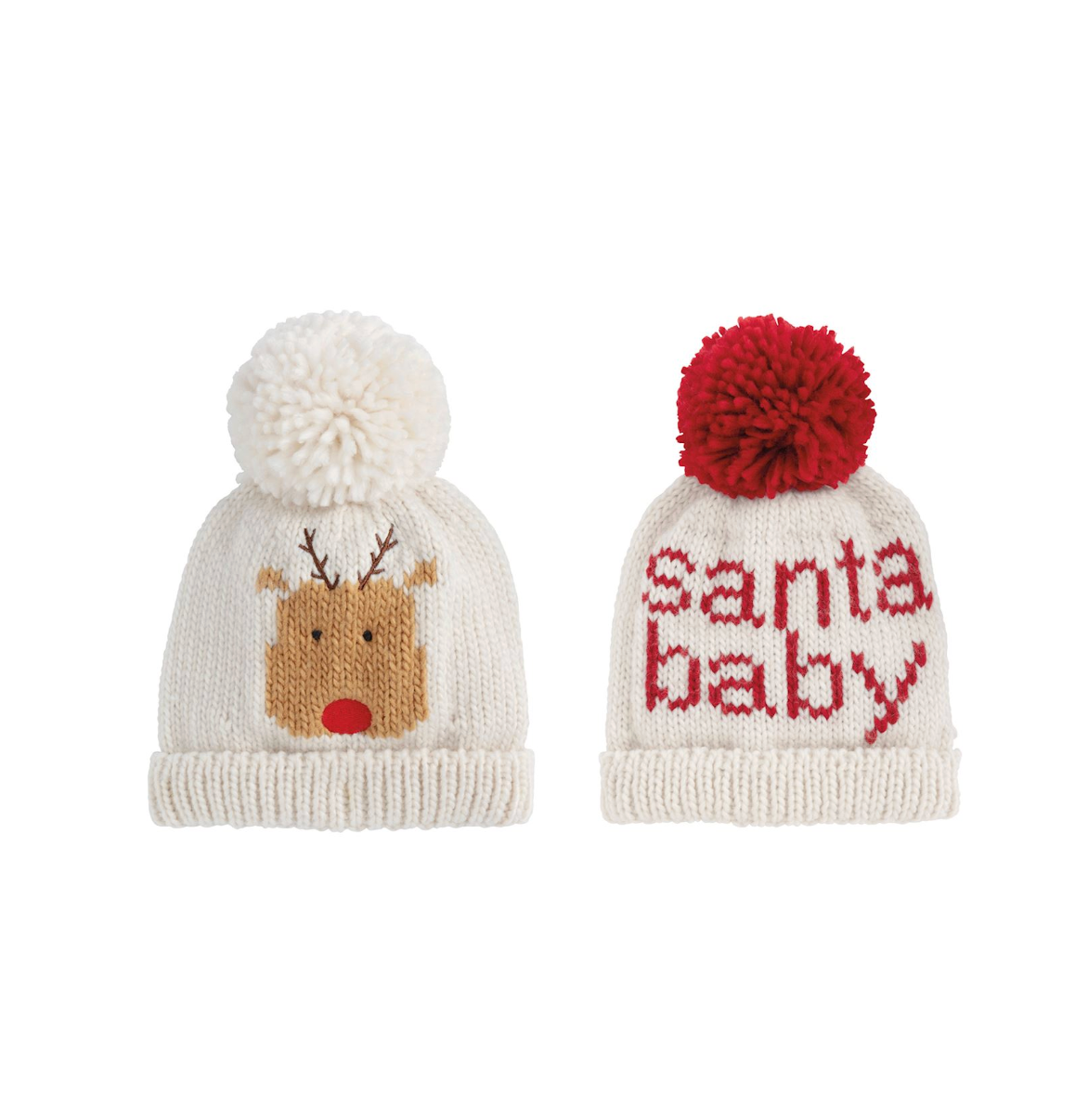 Mud Pie Christmas Chunky Knit Hat