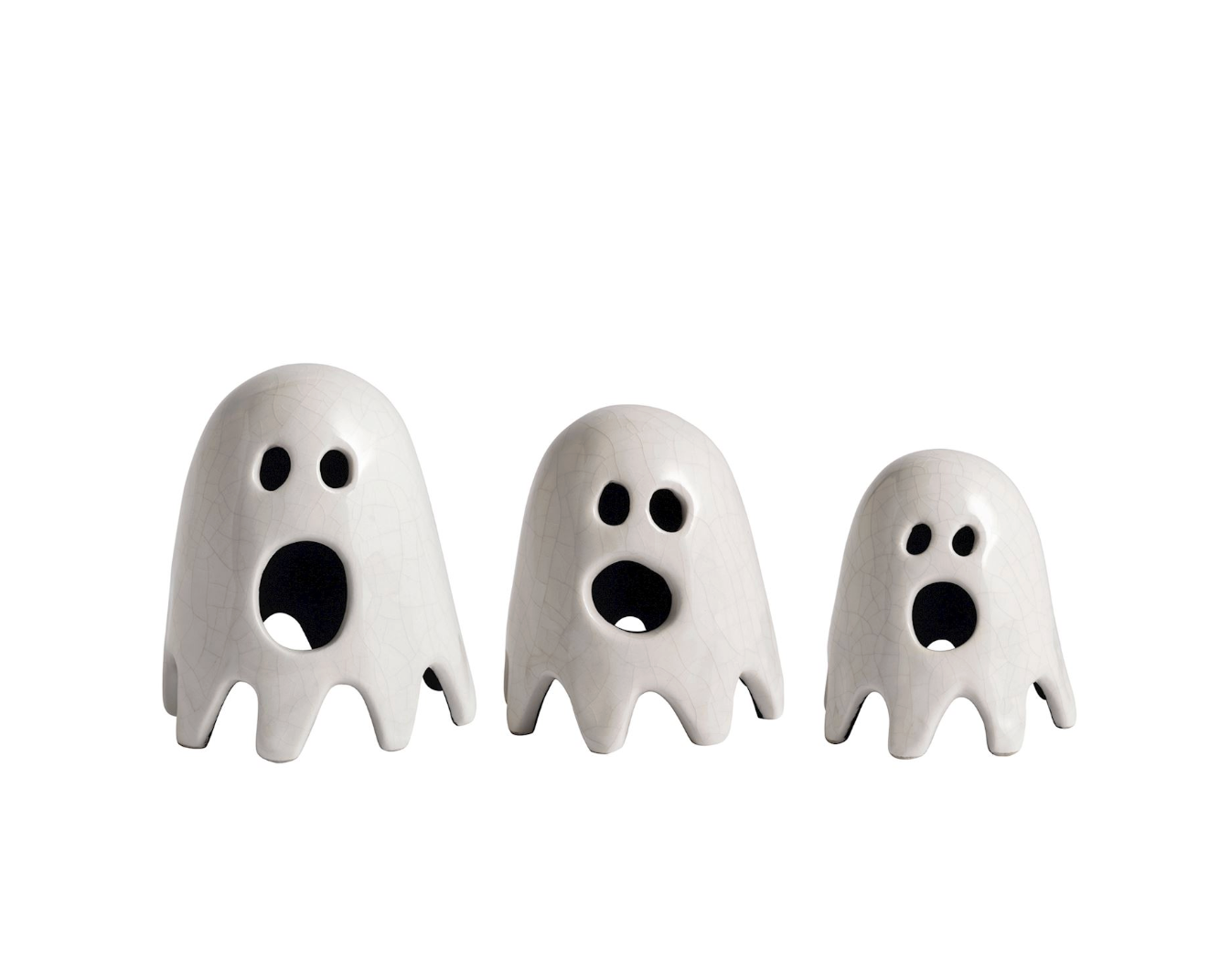 Mud Pie Open Mouth Ghost