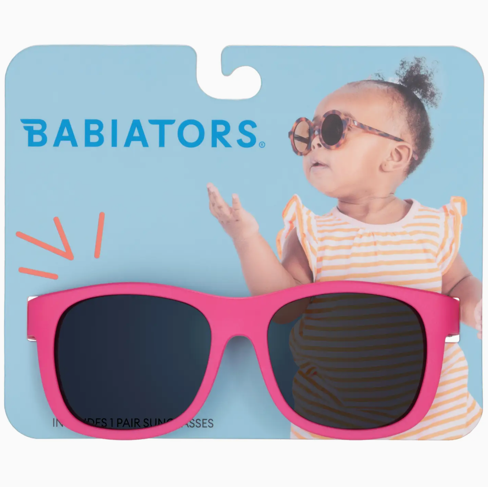 Babiators Navigator Sunglasses Hot Magenta