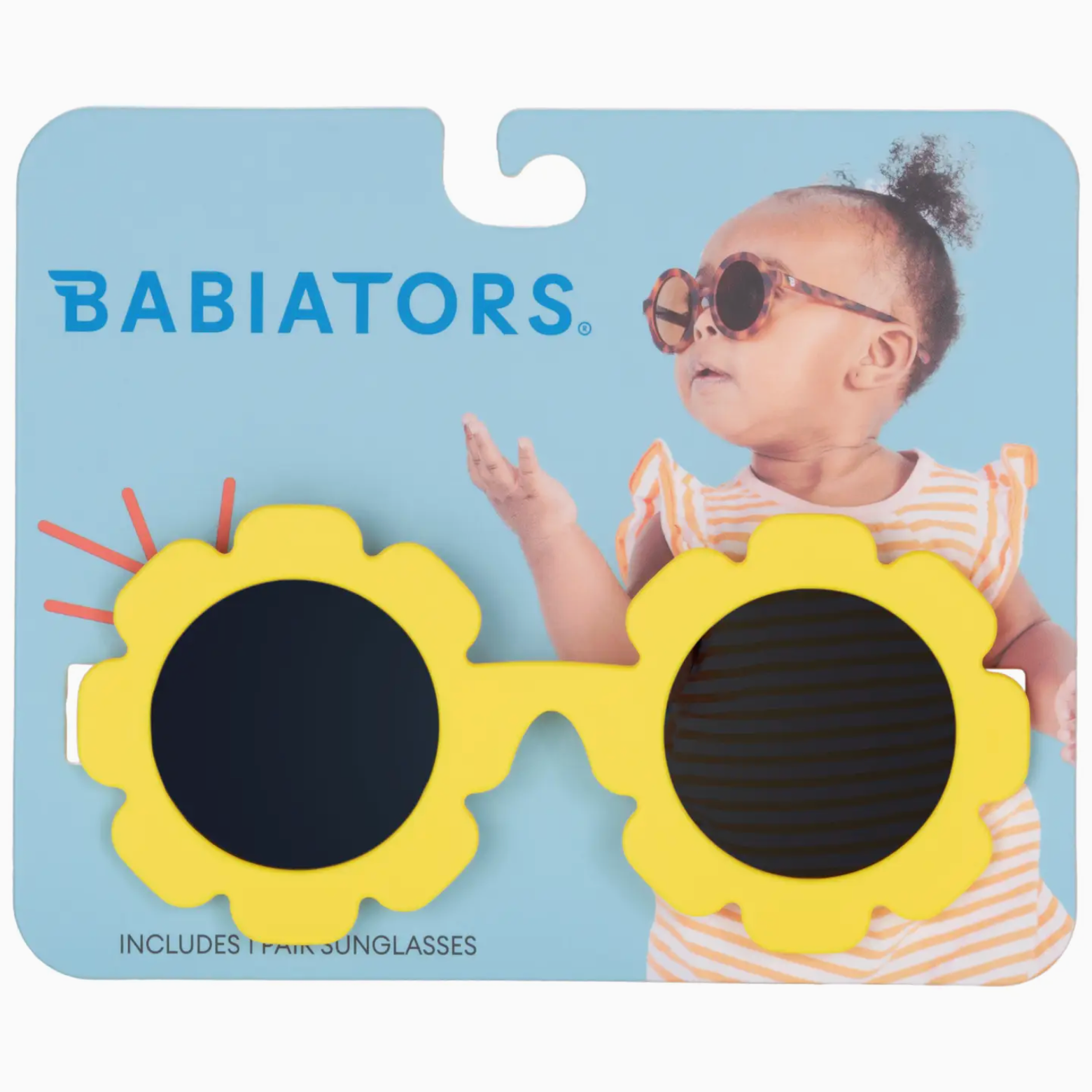 Babiators Flower Sunglasses Neon Yellow