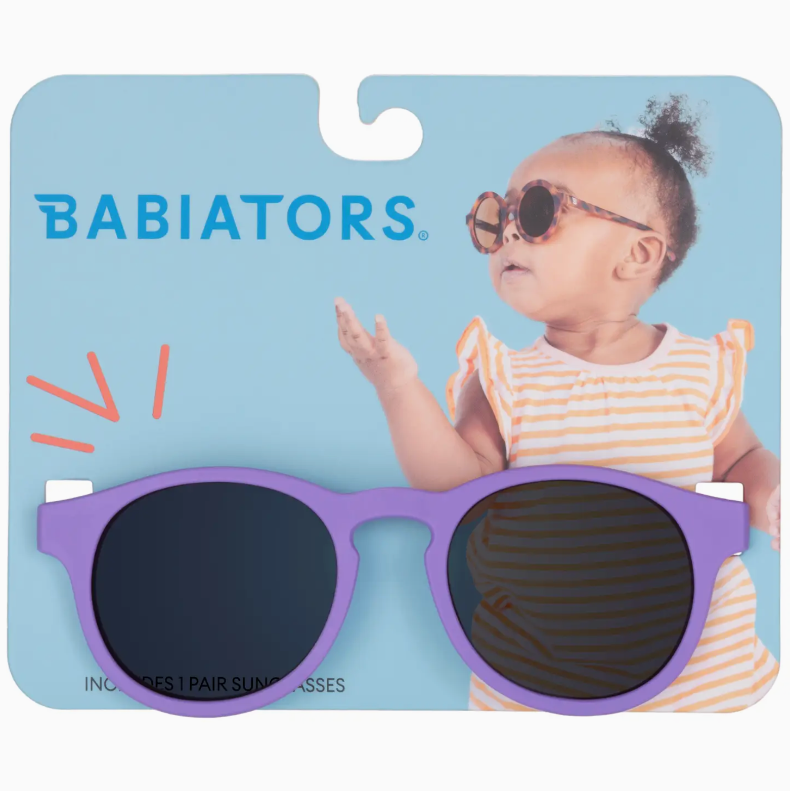 Babiators Keyhole Sunglasses Lavender