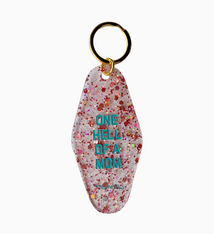 Golden Gems One Hell of A Mom Motel Keytag